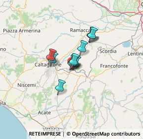 Mappa Via Fresia, 95042 Grammichele CT, Italia (8.53909)
