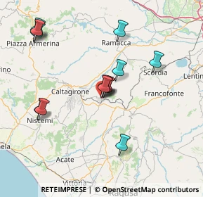Mappa Via Giacomo Puccini, 95042 Grammichele CT, Italia (16.02)