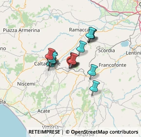 Mappa Via Piave, 95042 Grammichele CT, Italia (9.27438)