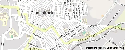 Mappa Grammichele