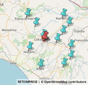 Mappa Via Giuseppe D'Andrea, 95041 Caltagirone CT, Italia (15.00533)