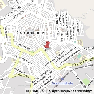 Mappa Via Torquato Tasso, 1, 95042 Grammichele, Catania (Sicilia)