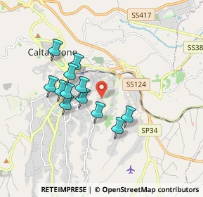 Mappa Via Cappuccini Vecchi, 95041 Caltagirone CT, Italia (1.6925)