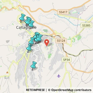 Mappa Via Cappuccini Vecchi, 95041 Caltagirone CT, Italia (2.06667)