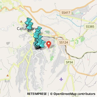 Mappa Via Cappuccini Vecchi, 95041 Caltagirone CT, Italia (1.569)