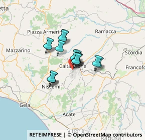 Mappa Via Minosse, 95041 Caltagirone CT, Italia (8.71313)