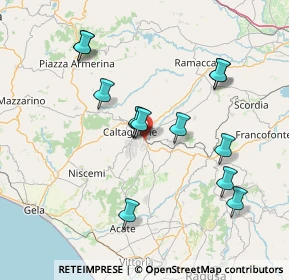 Mappa Via Giuseppe Garibaldi, 95041 Caltagirone CT, Italia (16.44)