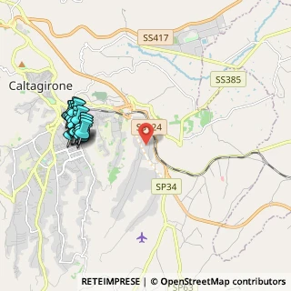 Mappa Via Giuseppe Garibaldi, 95041 Caltagirone CT, Italia (2.459)