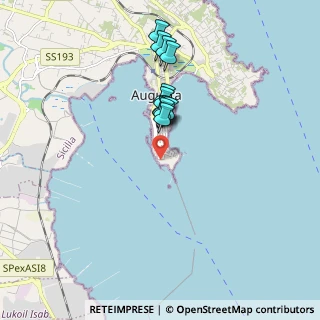 Mappa Via Vettor Pisani, 96011 Augusta SR, Italia (1.66333)