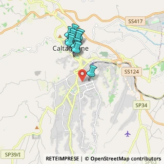 Mappa Via Spagnoli, 95041 Caltagirone CT, Italia (1.91818)