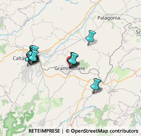 Mappa Via Silvio Pellico, 95042 Grammichele CT, Italia (7.9365)