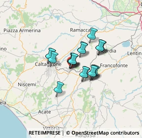 Mappa Via Luigi Pirandello, 95042 Grammichele CT, Italia (9.4025)