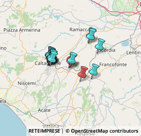 Mappa Via Luigi Pirandello, 95042 Grammichele CT, Italia (10.6145)