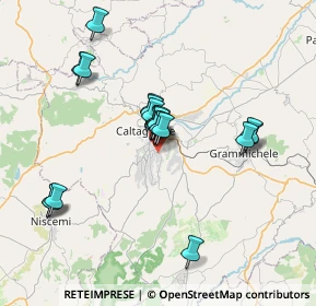 Mappa Via Gaio, 95041 Caltagirone CT, Italia (6.977)