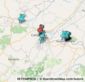 Mappa Via Gaio, 95041 Caltagirone CT, Italia (6.8625)