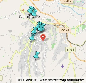 Mappa Via Gaio, 95041 Caltagirone CT, Italia (1.65273)
