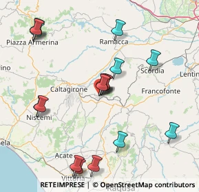 Mappa Via Francesco Crispi, 95042 Grammichele CT, Italia (19.28412)