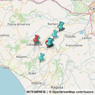 Mappa 95042 Grammichele CT, Italia (8.60909)