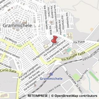 Mappa Via de Pretis Agostino, 37, 95042 Grammichele, Catania (Sicilia)