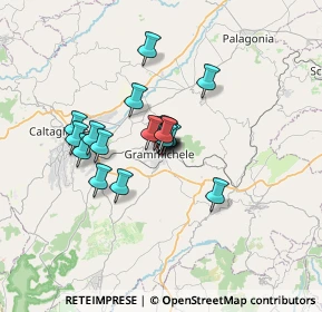 Mappa Via De Felice, 95042 Grammichele CT, Italia (4.831)