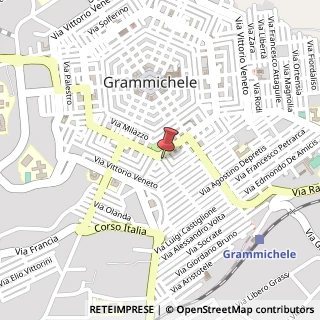 Mappa Via Riso Francesco, 167, 95042 Grammichele, Catania (Sicilia)