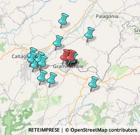 Mappa Via Alessandro Volta, 95042 Grammichele CT, Italia (5.0075)