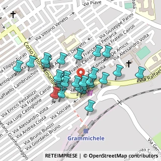 Mappa Via Alessandro Volta, 95042 Grammichele CT, Italia (0.09655)