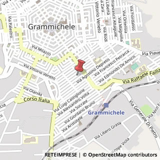 Mappa Via Benedetto Croce, 19, 95042 Grammichele, Catania (Sicilia)