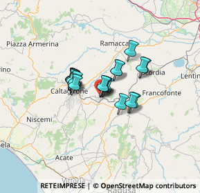 Mappa Via Urano, 95042 Grammichele CT, Italia (9.0835)