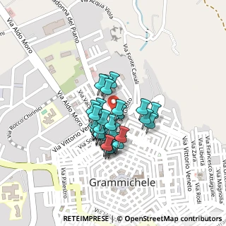 Mappa Via Urano, 95042 Grammichele CT, Italia (0.16207)