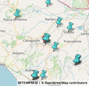 Mappa Via Carlo Alberto dalla Chiesa, 95042 Grammichele CT, Italia (22.40706)