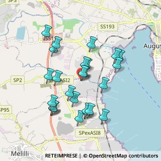Mappa 6599+36, 96010 Melilli SR, Italia (1.996)