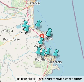 Mappa 6599+36, 96010 Melilli SR, Italia (11.30545)