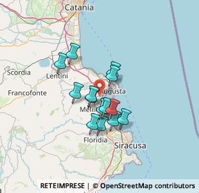 Mappa 6599+36, 96010 Melilli SR, Italia (10.36429)