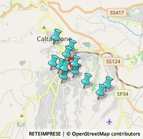 Mappa Via Giovanni Falcone, 95041 Caltagirone CT, Italia (1.19833)