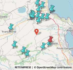 Mappa SP 9, 96010 Sortino SR, Italia (9.841)