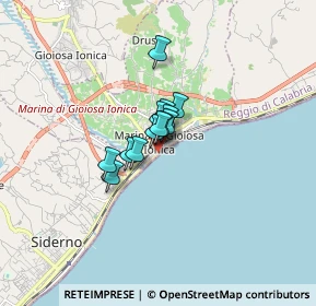 Mappa Via Cristoforo Colombo Lungomare lato sud, 89046 Marina di Gioiosa Ionica RC, Italia (0.83)