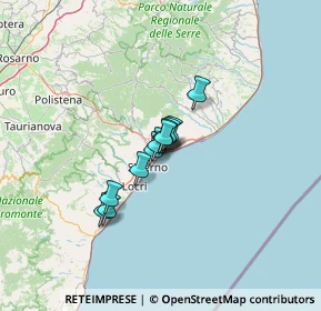 Mappa Via Cristoforo Colombo Lungomare lato sud, 89046 Marina di Gioiosa Ionica RC, Italia (7.89)