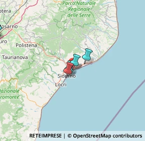 Mappa Via Cristoforo Colombo Lungomare lato sud, 89046 Marina di Gioiosa Ionica RC, Italia (43.938)