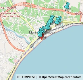 Mappa Via Cristoforo Colombo Lungomare lato sud, 89046 Marina di Gioiosa Ionica RC, Italia (0.68917)