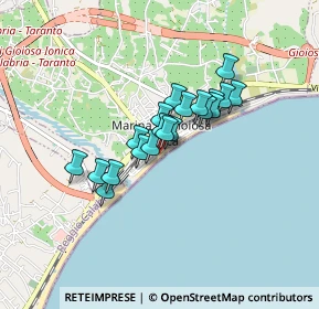 Mappa Via Cristoforo Colombo Lungomare lato sud, 89046 Marina di Gioiosa Ionica RC, Italia (0.638)