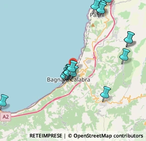 Mappa Viale delle Rimembranze, 89011 Bagnara Calabra RC, Italia (5.28294)