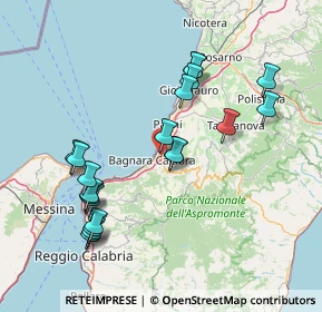 Mappa Via Nazionale 112 89011 Pellegrina, 89011 Bagnara calabra RC, Italia (17.3195)