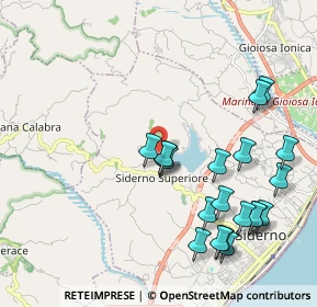 Mappa Contrada Lisantoni, 89048 Siderno RC, Italia (2.523)