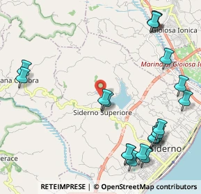 Mappa Contrada Lisantoni, 89048 Siderno RC, Italia (3.0505)