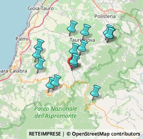 Mappa Corso Vittorio Emanuele, 89014 Oppido Mamertina RC, Italia (7.03333)