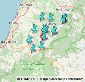 Mappa Corso Vittorio Emanuele, 89014 Oppido Mamertina RC, Italia (6.15313)