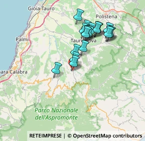 Mappa Corso Vittorio Emanuele, 89014 Oppido Mamertina RC, Italia (7.472)