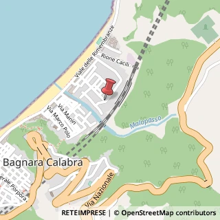 Mappa Viale Dolomiti, 54, 89011 Bagnara Calabra, Reggio di Calabria (Calabria)
