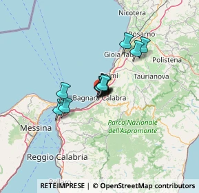 Mappa Via Amerigo Vespucci, 89011 Bagnara Calabra RC, Italia (7.87231)